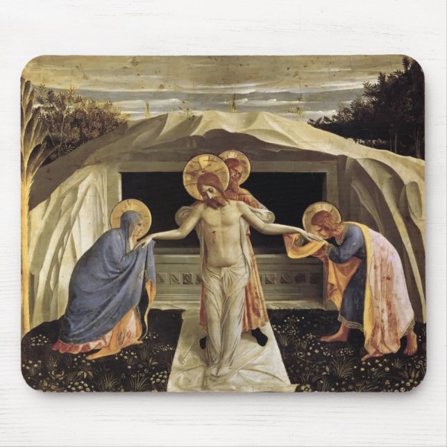 Mousepad Entombment do Fra Angelico- (Frente)