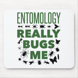 Mousepad Entomologia Me Insetos Entomologista Entusiasmado