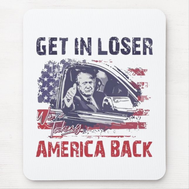 Mousepad Entra em Perdedor, estamos levando a América de vo (Frente)