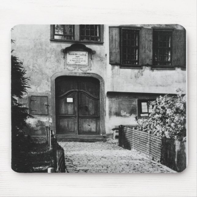 Mousepad Entrada à casa de Johann Sebastian Bach (Frente)