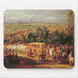 Mousepad Entrada de Louis XIV e de Marie-Therese de