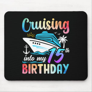 Mousepad Entrando no meu 15º aniversário 15 anos de idade