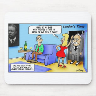 Mousepad Entre num Teddy..Roosevelt Presentes Divertidos Ca