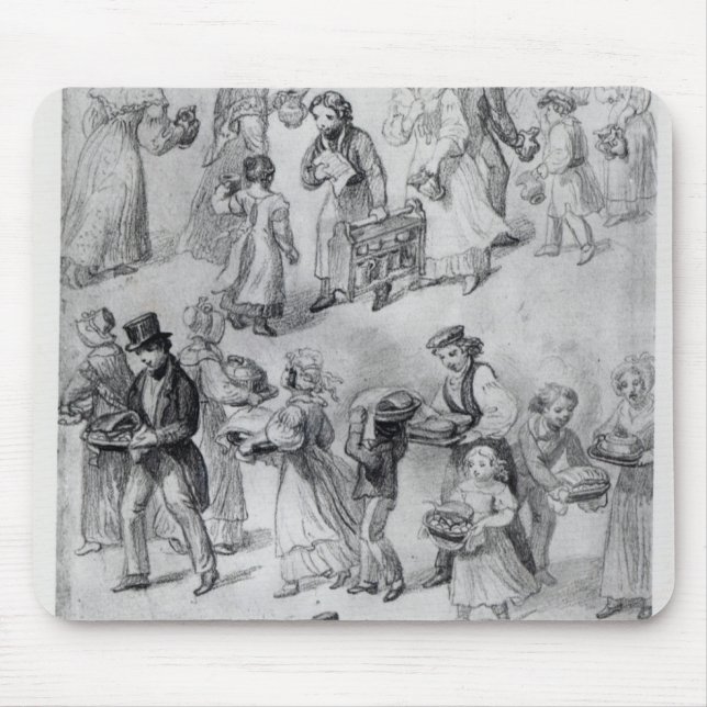 Mousepad Entregando o comensal, 1841 (Frente)