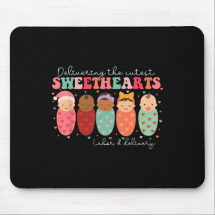 Mousepad Entregando Os Corações Mais Fofos Trabalho De Part