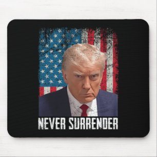 Mousepad Entregue Trump Mug Shot 2024 Presidente americano