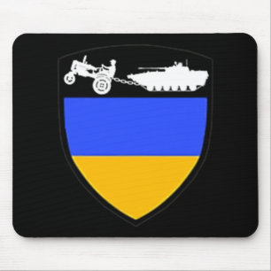 Mousepad Entretenimento com Trator Agrícola na Ucrânia