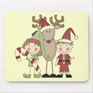 Mousepad Entrevistas com Reindeer e Elves