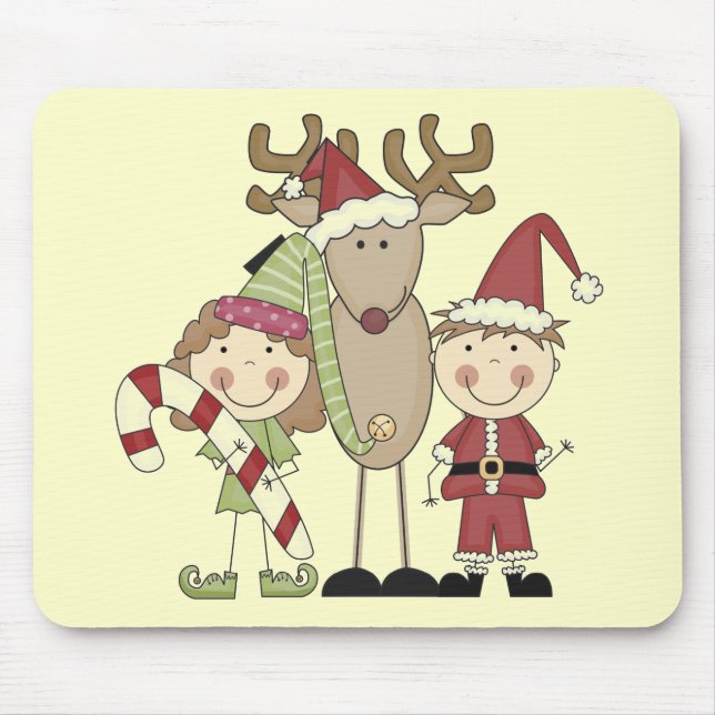 Mousepad Entrevistas com Reindeer e Elves (Frente)