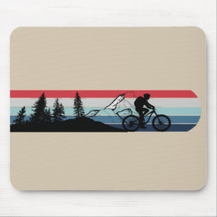 Mousepad entusiasta da bicicleta de montanha