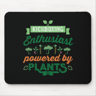 Mousepad Entusiasta de Kickboxing Energizado por Plantas Pr