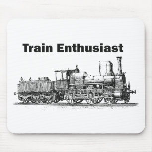 Mousepad Entusiasta do trem