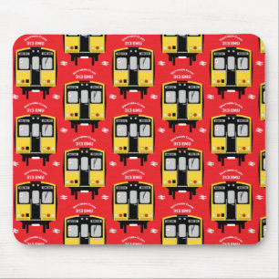 Mousepad Entusiasta do trem ferroviário britânico