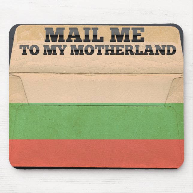 Mousepad Envie-me a Bulgária (Frente)
