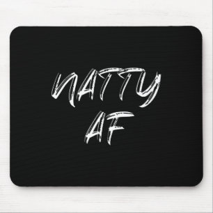 Mousepad Envolvimento Engraçado De Gym 100% Natty Af Bodybu