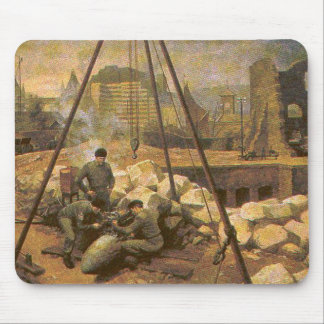 Mousepad EOD que escava para a bomba