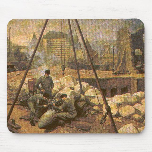 Mousepad EOD que escava para a bomba (Frente)