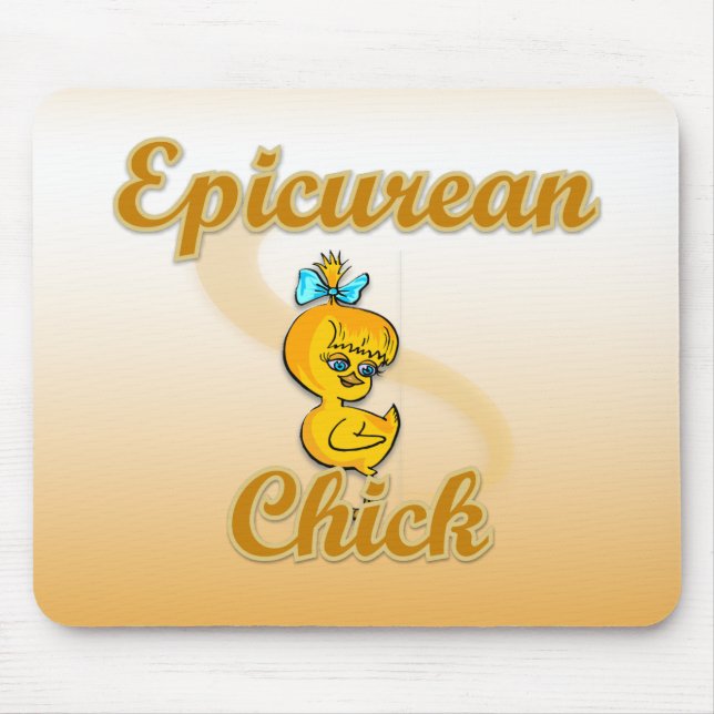 Mousepad Epicurean Chick (Frente)