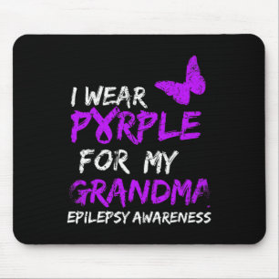 Mousepad Epilepsia Eu Visto Roxo Para Minha Avó Fita