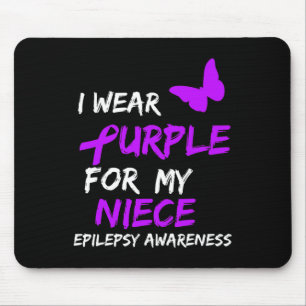 Mousepad Epilepsia Eu Visto Roxo Para Minha Banda Ninha