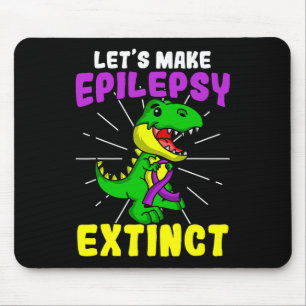 Mousepad Epilepsia Guerreira Epiléptica Extinção Dinossauro