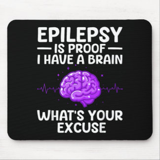 Mousepad Epilepsia Para Homens Mulheres Crianças Epiléptico