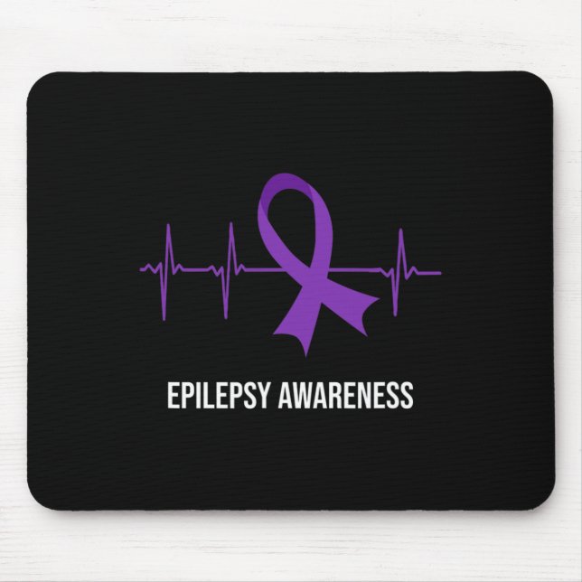 Mousepad Epilepsia por Design de pulsação ECG Sensibilizaçã (Frente)