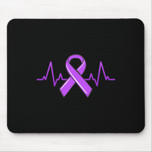 Mousepad Epilepsia Pulsação Mães De Chá Awarenes Roxos De F