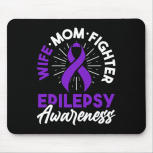 Mousepad Epilepsia Sensibilização Diversão do Guerreiro Epi