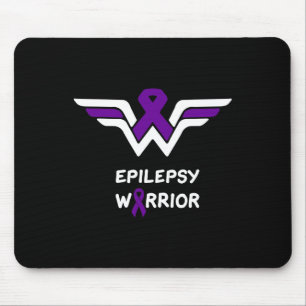 Mousepad Epilepsia Sensibilização Guerreira Suporta Sobrevi