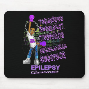 Mousepad Epilepsia Sensibilização Melanina Mulheres Negras 