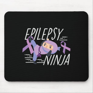 Mousepad Epilepsia Sensibilização Ninja Fita