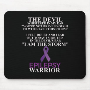 Mousepad Epilepsy Warrior Sensibence Christian Faith