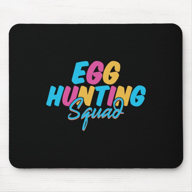Mousepad Época de caça ao Felz pascoa de Ovos (Frente)