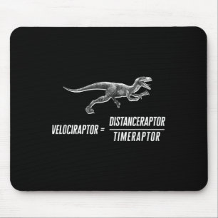 Mousepad Equação de Velociraptor do Dinossauro do Geek mate