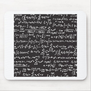 Mousepad Equações da matemática do quadro-negro