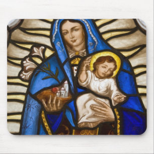 Mousepad Equador, Quito. Estátua da Virgem alada