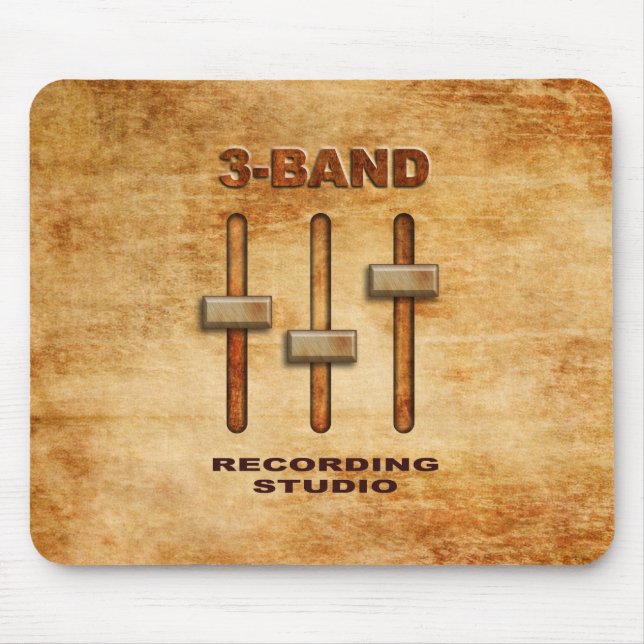 Mousepad equalizador de 3 bandas (versão do grunge) (Frente)