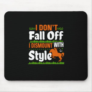 Mousepad Equestre Não Cai, Desmonto Com Estilo