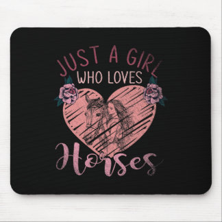 Mousepad Equestrian Horseback Riding Women Raízes Crianças