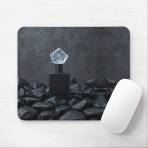 Mousepad Equilíbrio de cristais gelados