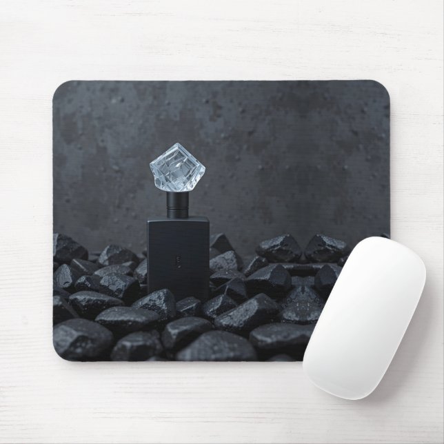 Mousepad Equilíbrio de cristais gelados (Com mouse)