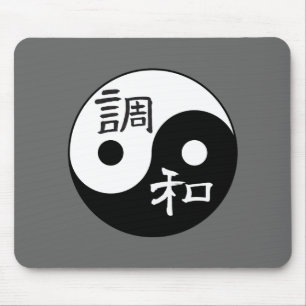 Mousepad Equilíbrio e Harmonia Yin yang