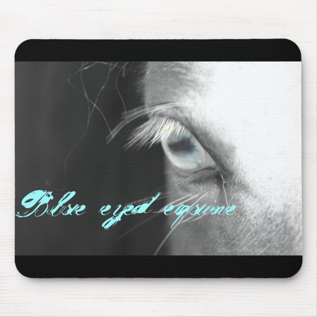 Mousepad Eqüino eyed azul (Frente)