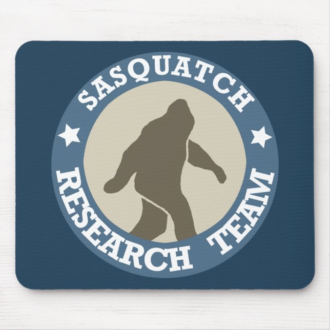 Mousepad Equipa de investigação de Sasquatch (Frente)