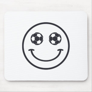 Mousepad Equipamento De Futebol Byll Cool Smile Soccer Para