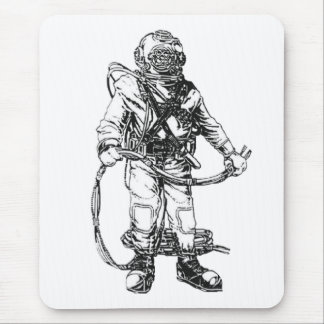 Mousepad Equipamento do mergulho do mar profundo de MKV