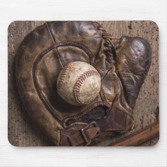 Mousepad Equipamento Vintage Baseball (Frente)
