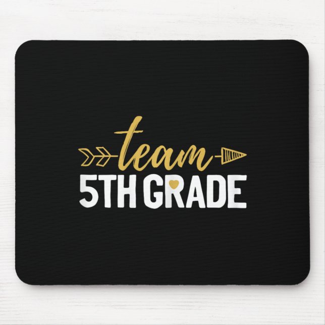 Mousepad Equipe 5º Ano Olá Equipe do 5º Ano Professora (Frente)