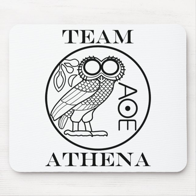 Mousepad Equipe Athena (pia batismal dos gravadores) (Frente)